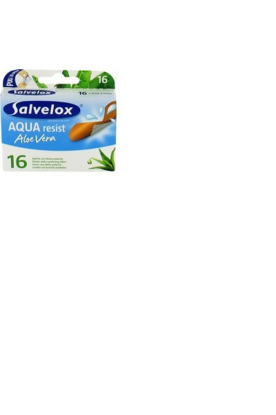 Salvelox Aqua Resist Aloe Vera Adhesive Dressing 16 Uts