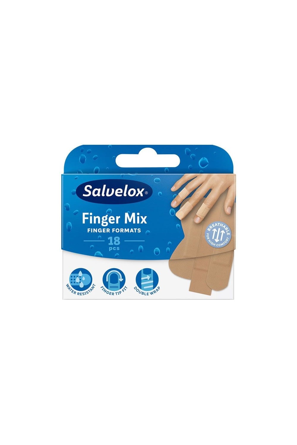 Salvelox Finger Mix Plasters 18 Units