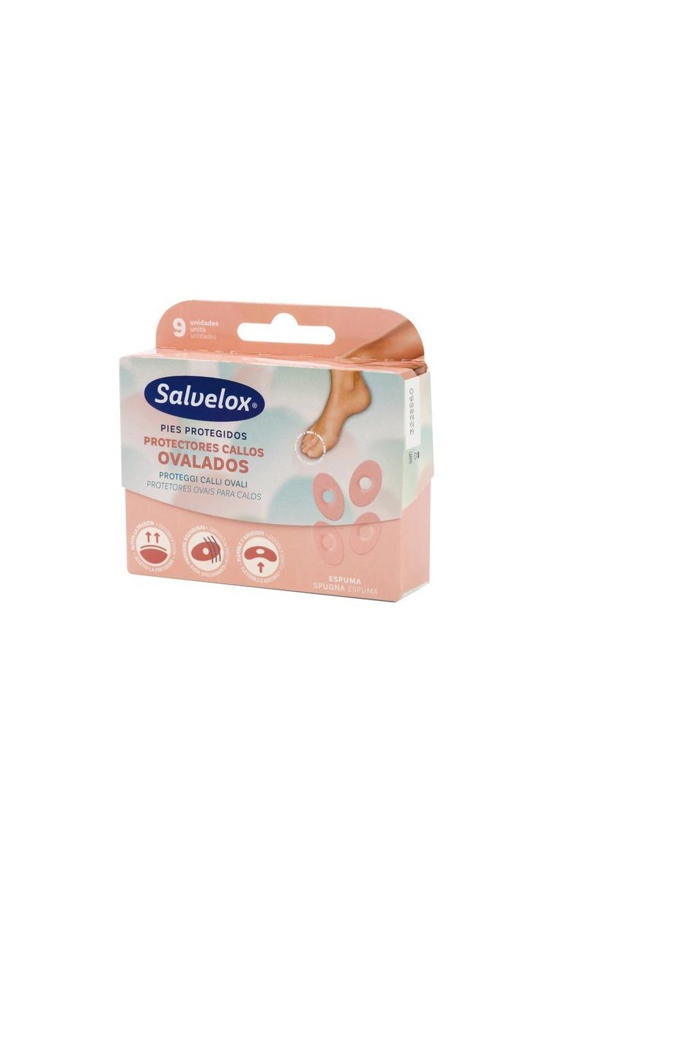 SALVELOX - Salveped Oval Callus Protector 9 units