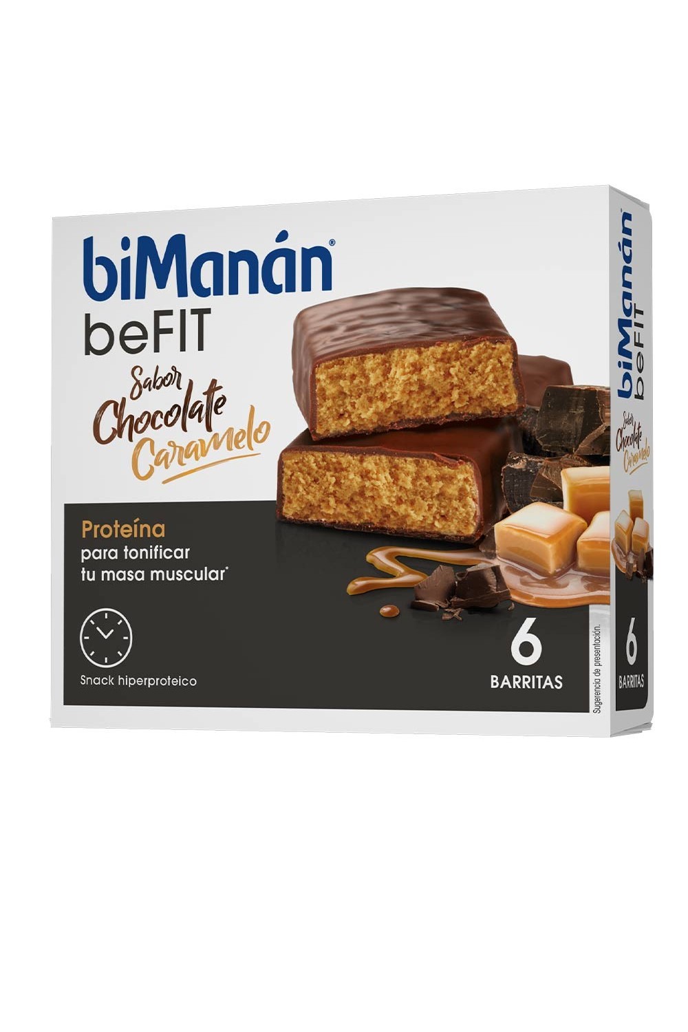 BIMANÁN - Bimanán Befit Chocolate y Caramel Bar 6 Units