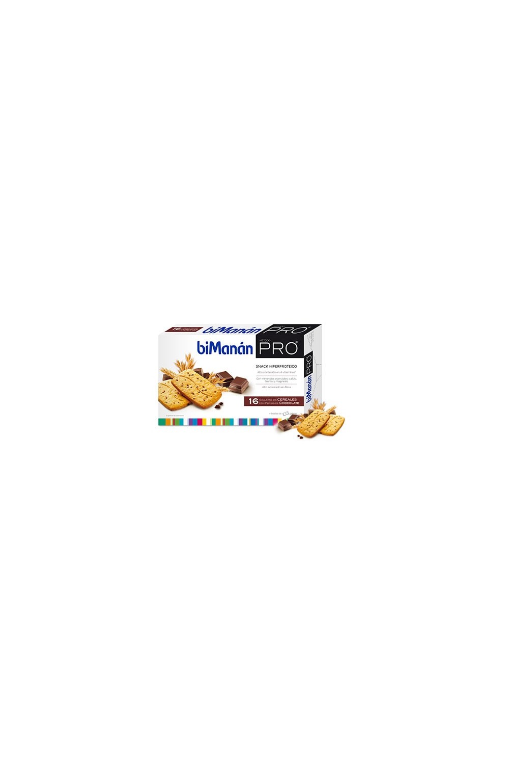 BIMANÁN - Bimanán Pro Biscuits Cereals With Nuggets Choco 16 Units
