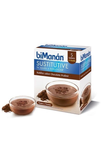 BIMANÁN - Bimanán Sustitutive Praline Custard 5 Units