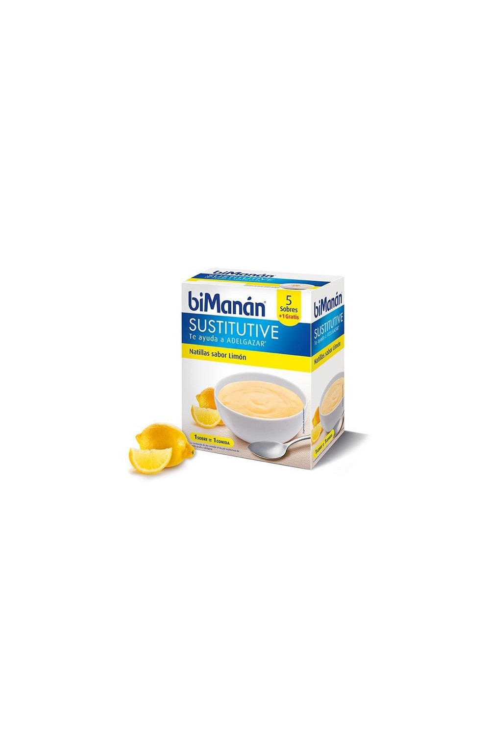BIMANÁN - Bimanán Sustitutive Lemon Custard 5 Units