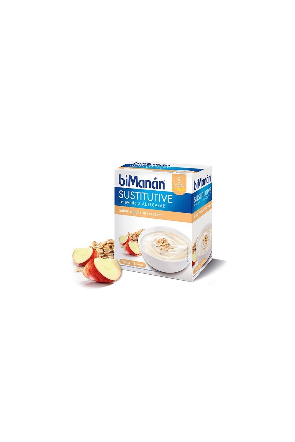 BIMANÁN - Bimanán Sustitutive Cereal Yoghurt Cream 5 Units