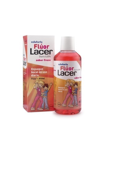 Lacer™ Fluoride 0,05 Strawberry Mouthwash 500ml