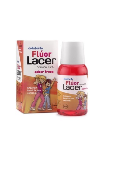 Lacer™ Fluoride 0,2 Strawberry Mouthwash 100ml