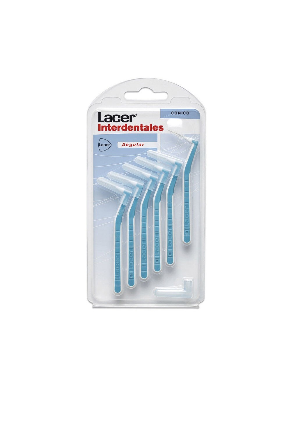 Lacer Interdental Angular Cylindrical Conical Brush 6 Units