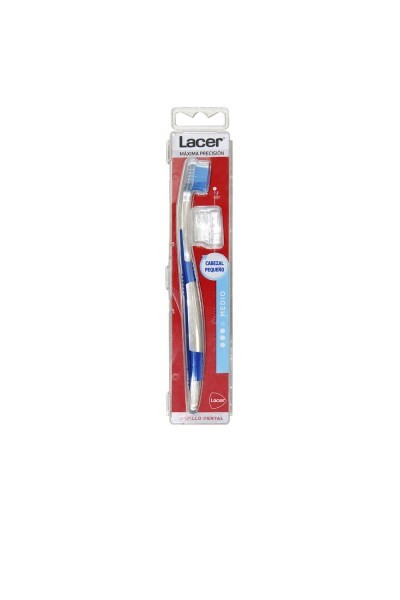 Lacer Cepillo Dental Adulto Máxima Precisión Medio 1ud