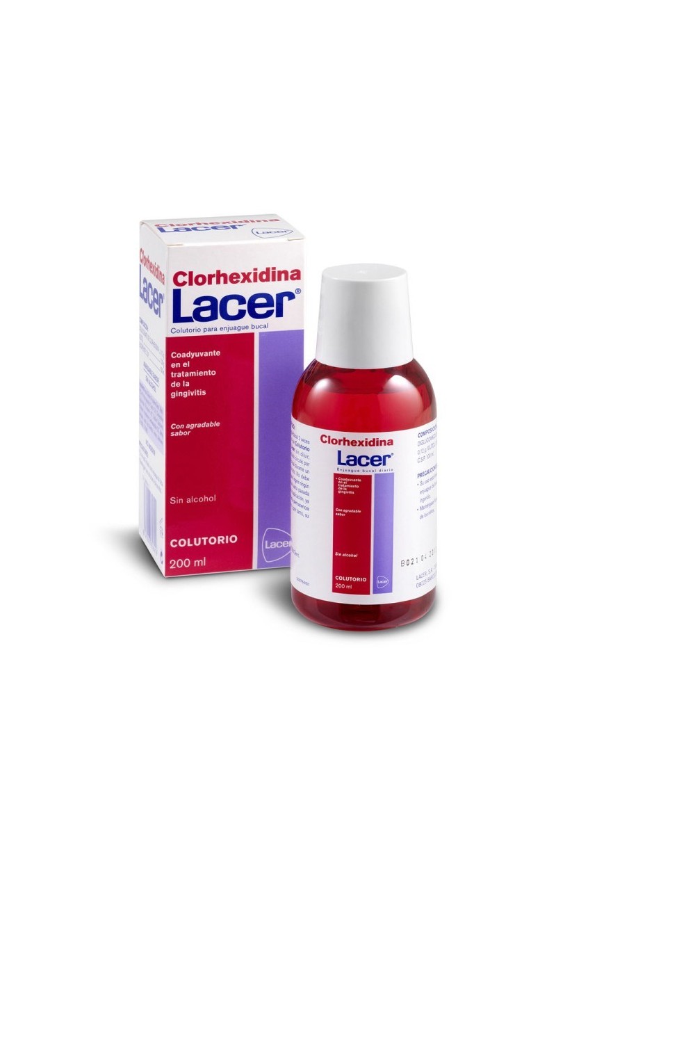 Lacer Chlorhexidine Mouthwash 200ml