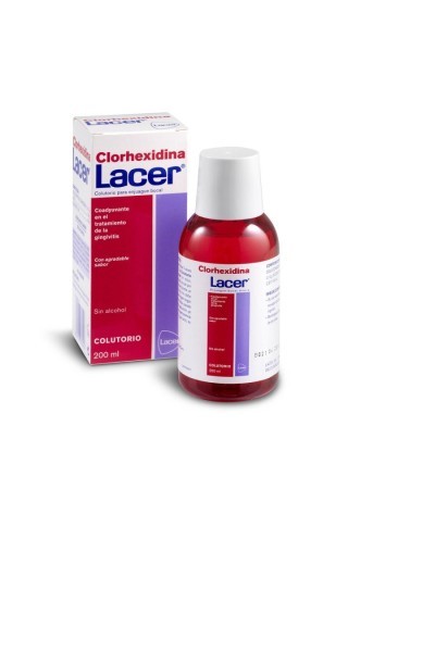 Lacer Chlorhexidine Mouthwash 200ml