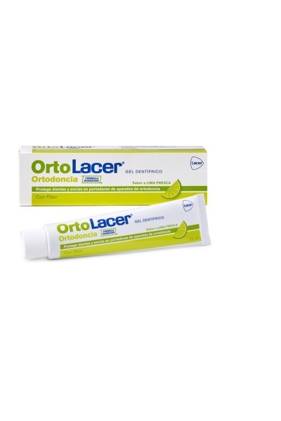 Ortolacer Dental Gel Lime Flavour 75ml