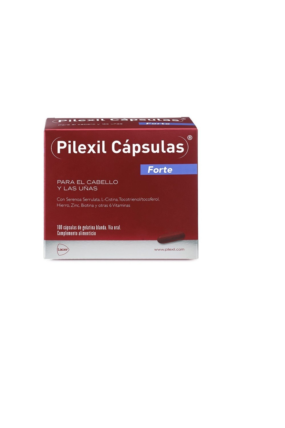 Pilexil Capsules Forte Anti Hair Loss 100 Capsules