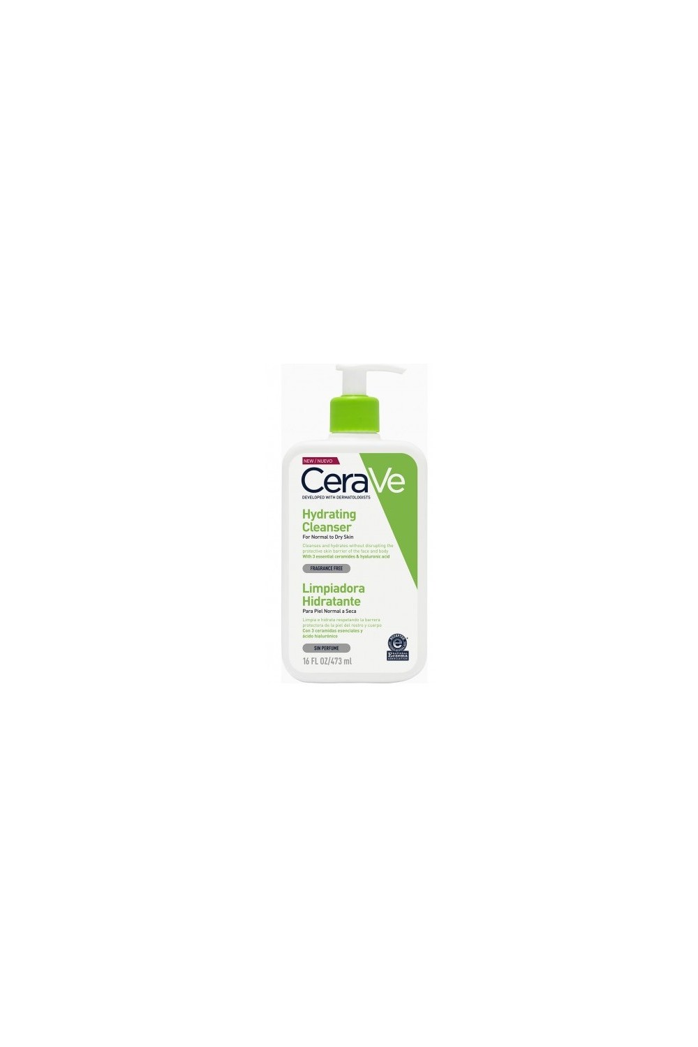 Cerave Hydrating Cleanser 473ml