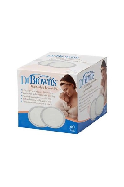 DR.BROWN'S - Dr Brown's Disposable Breast Pads 60 Units