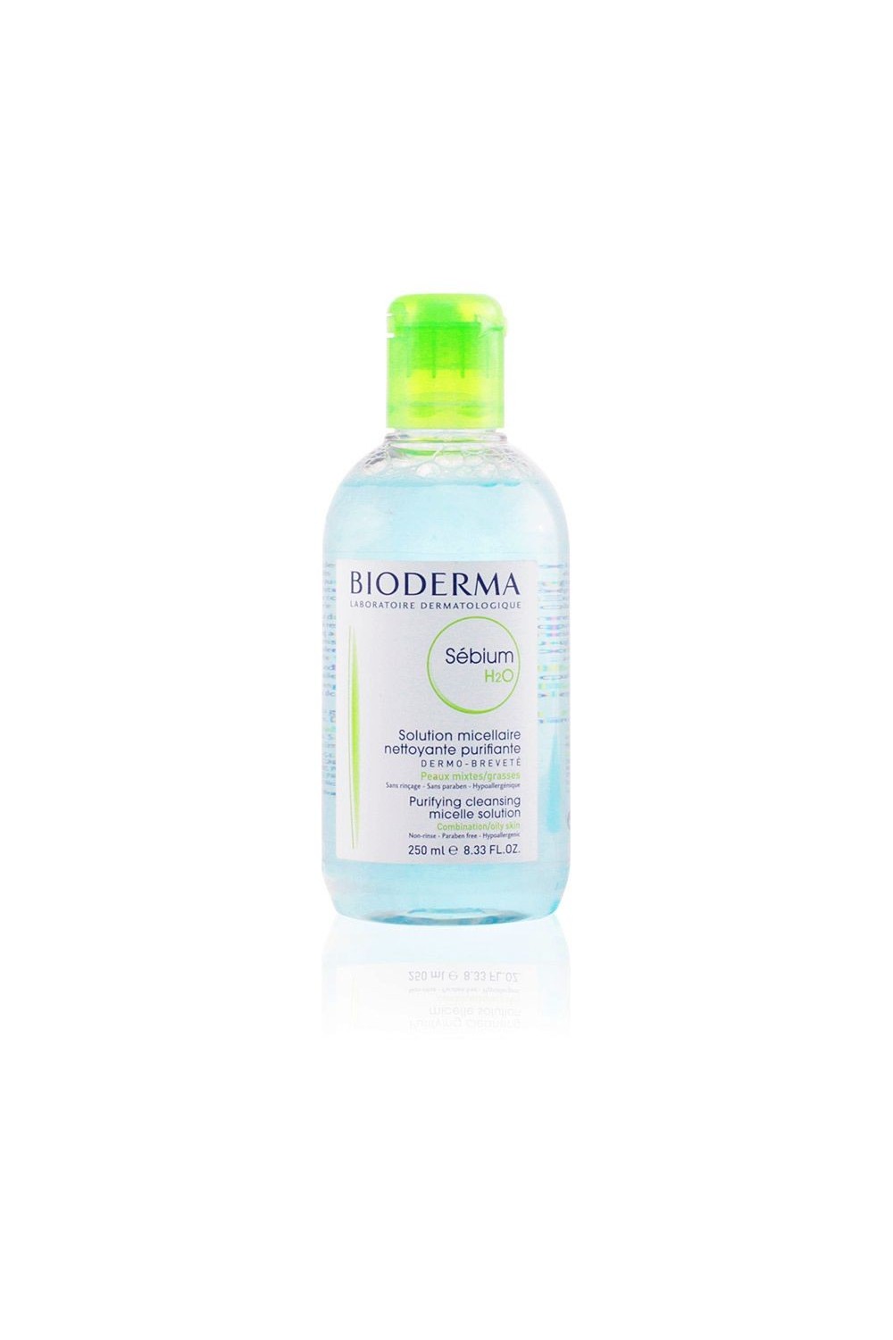 Bioderma Sebium H2o Micelle Solution Combination Or Oily Skin 250ml