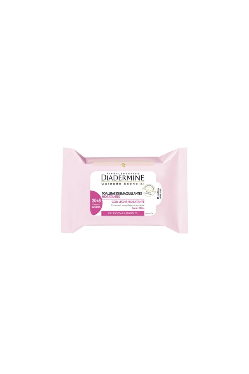 Diadermine Moisturizing Makeup Remover Wipes 25 Units