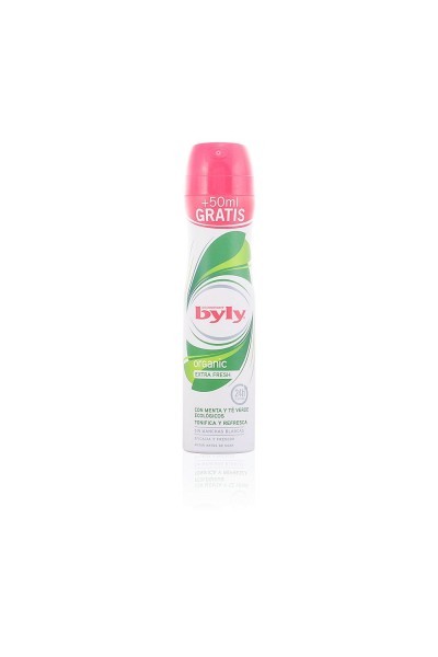 Byly Organic Extra Fresh Deodorant Spray 200ml