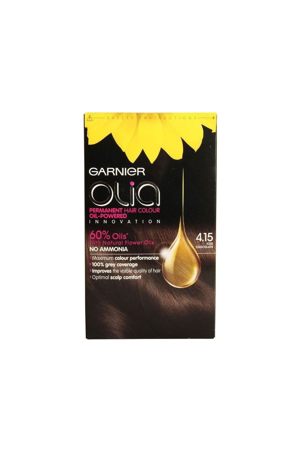 Garnier Olia Permanent Coloring 4,15 Chocolate