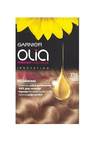 Garnier Olia Permanent Coloring 7,13 Blonde Cinnamon