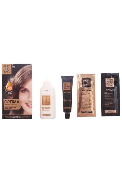 Llongueras Optima Permanent Hair Colour Ammonia Free 7 Medium Blond