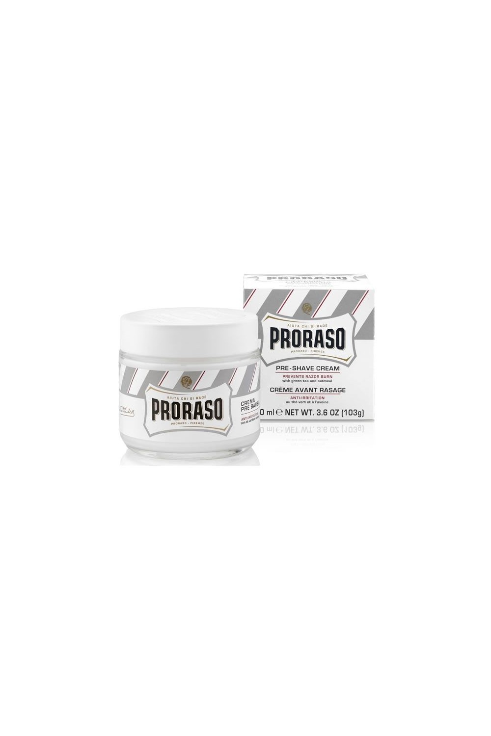 Proraso white Pre Shave Cream Sensitive Skin 100ml