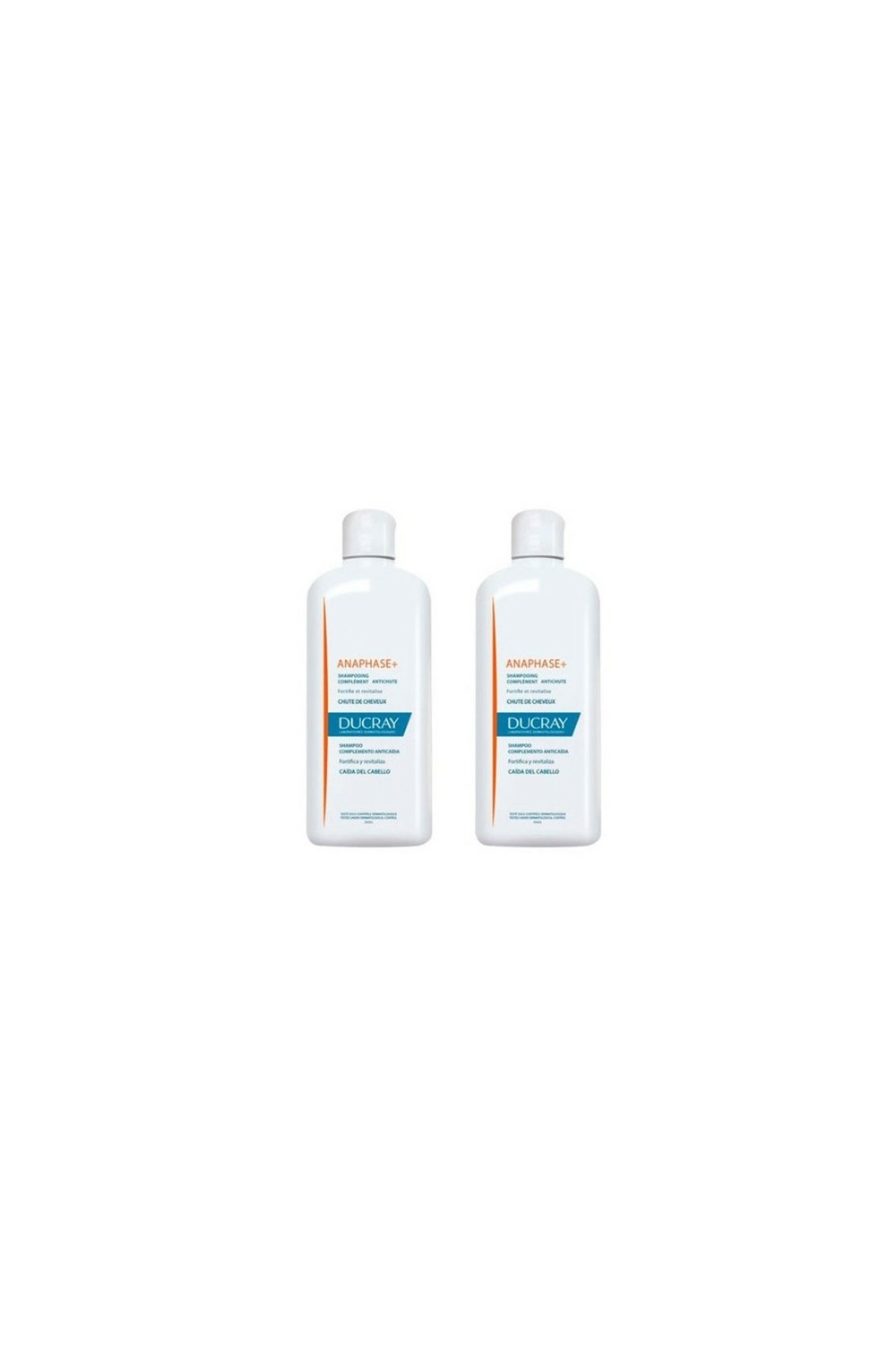 Ducray Anaphase+ Shampoo Hair Loss Supplement 2x400ml