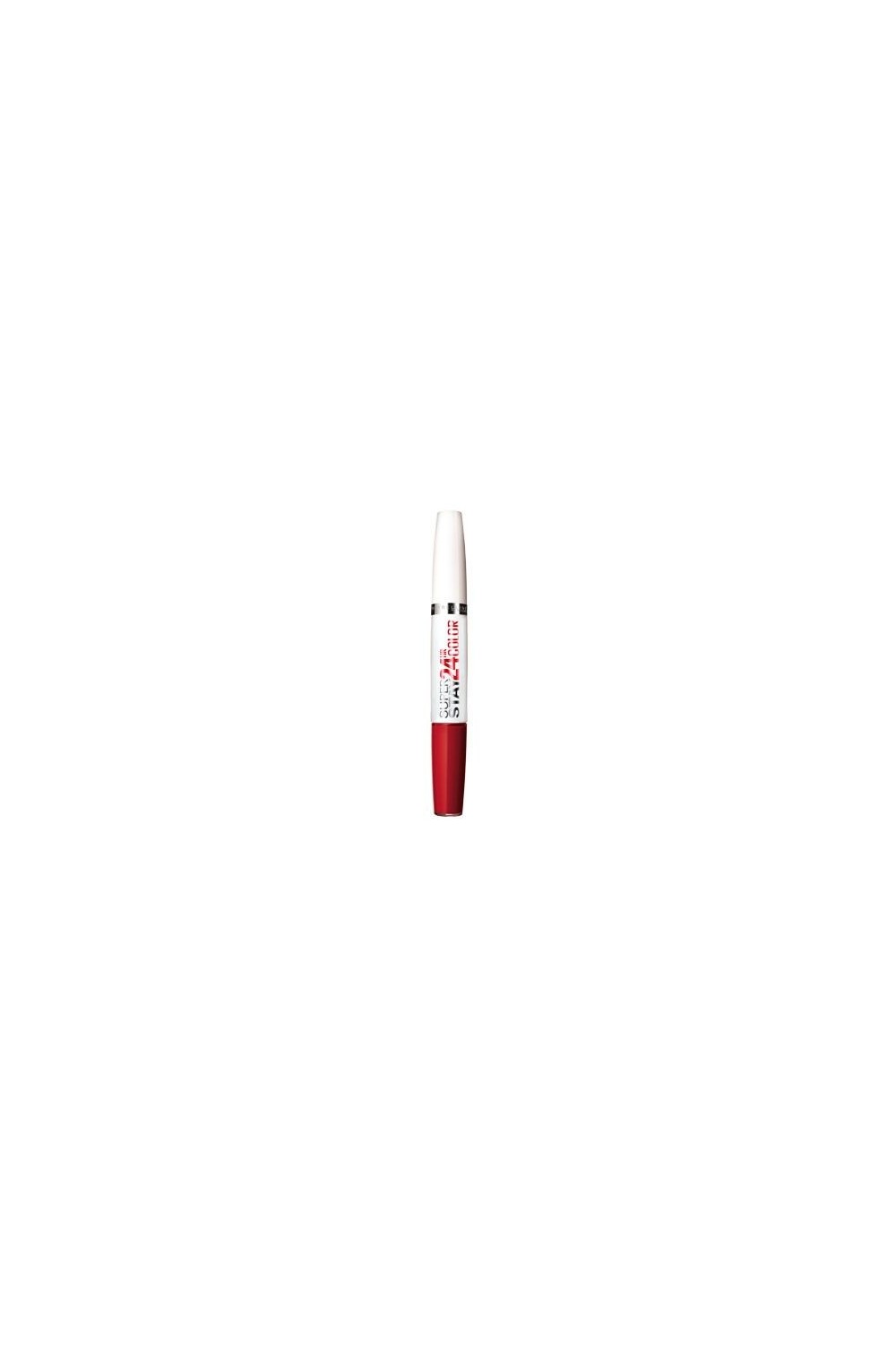 Maybelline Superstar 24 2-Step Liquid Lispstick Makeup 510 Red Passion