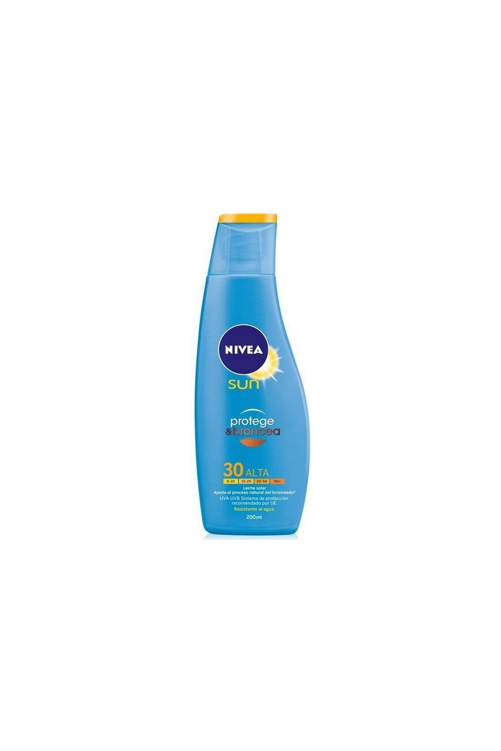 Nivea Sun Protect And Bronze Tan Activating Sun Lotion Spf30 200ml