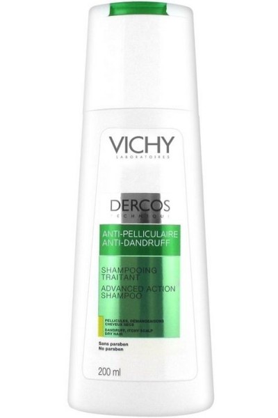 Vichy Dercos Anti Dandurff Shampoo Dray Hair 200ml