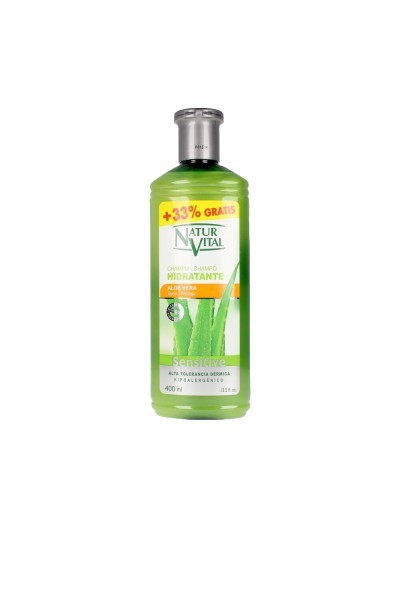 Naturvital Sensitive Aloe Vera Moisturizing Shampoo 400ml