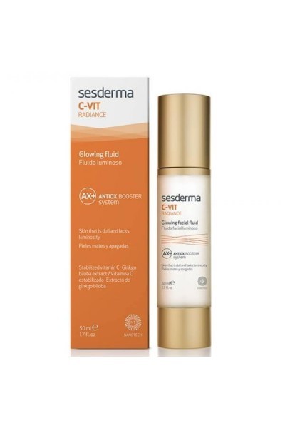 Sesderma C Vit Radiance Glowing Fluid Antiox Booster System 50ml