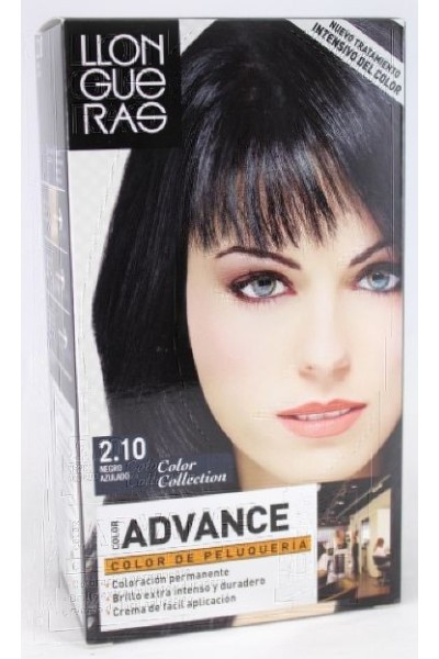 Llongueras Color Advance Hair Colour 2,10 Blue Black