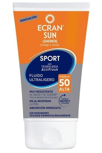 Ecran Sun Lemonoil Sport Ultralight Fluid  Spf50 40ml