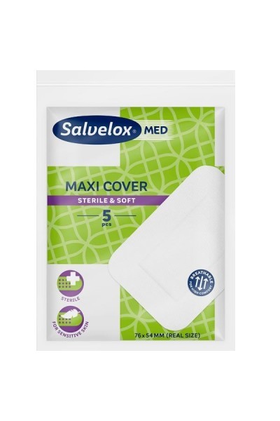 Salvelox Maxi Cover Plasters 5, 76x54mm