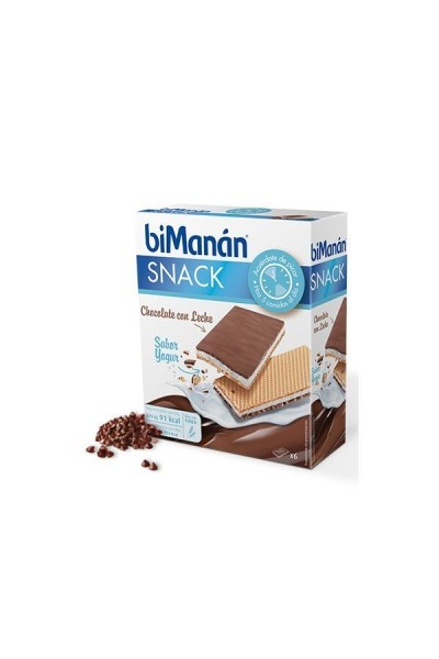 BIMANÁN - Bimanán Sustitutive Milk Chocolate and Yoghurt Snack 120g