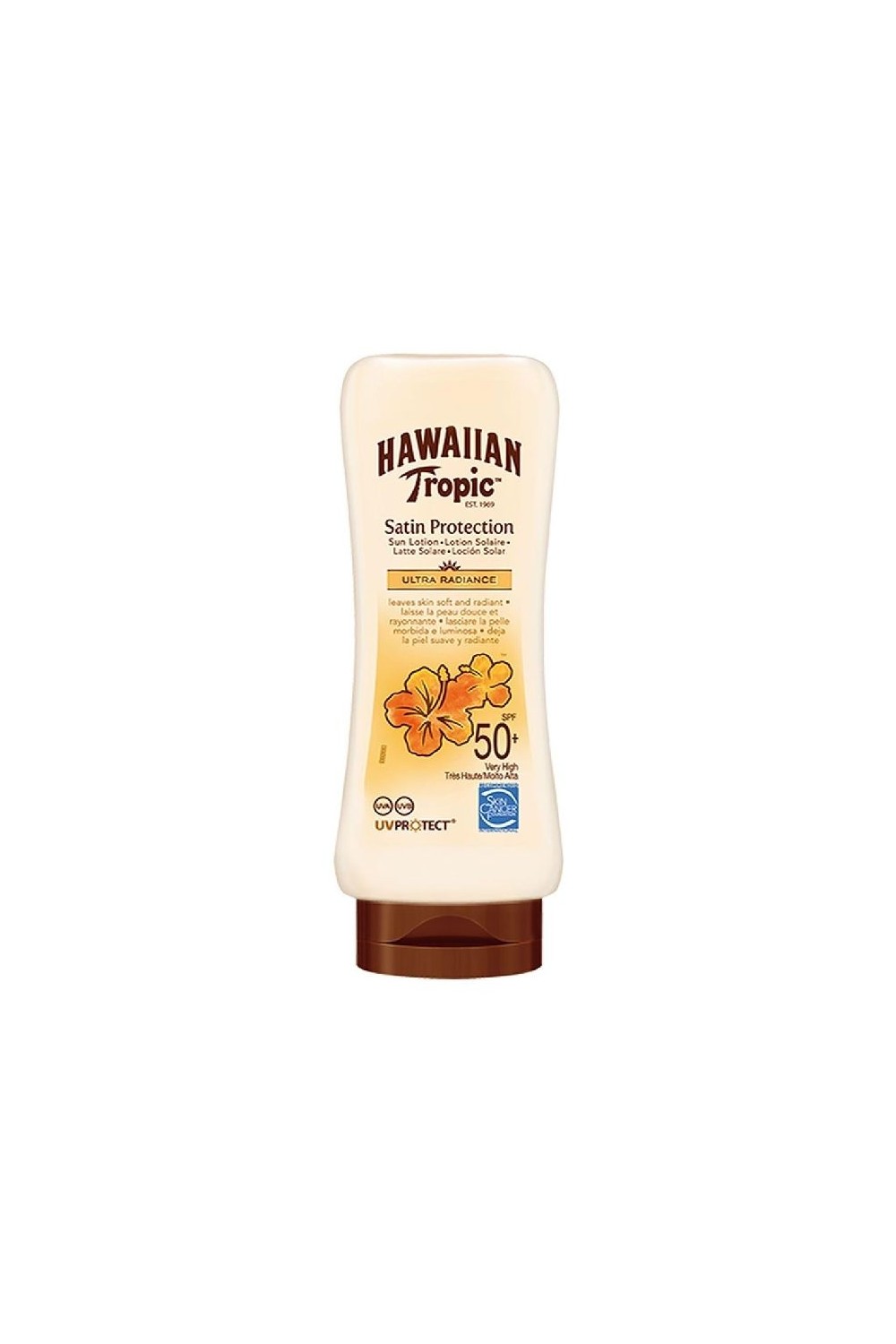 Hawaiian Tropic Satin Protection Ultra Radiance Sun Lotion Spf50 180ml