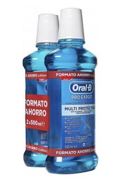 Oral-B Pro-Expert Mouthwash Professional Protection 500ml Set 2 Pieces