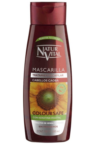 Naturaleza Y Vida Colorsafe Caoba Hair Mask 300ml