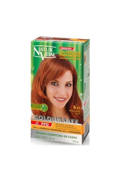 Naturaleza Y Vida Coloursafe Permanent 6.43 Hazelnut 150ml