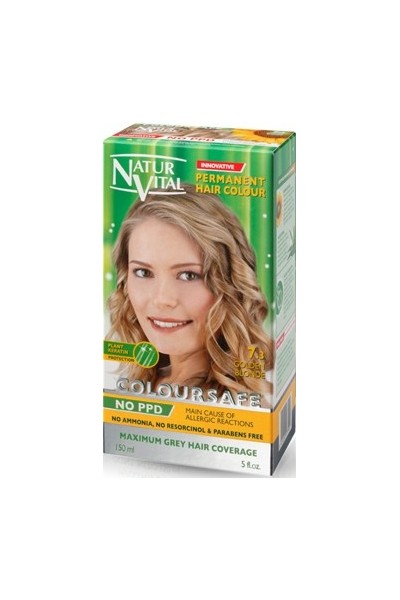 Naturaleza Y Vida Coloursafe Permanent 7.3 Golden Blonde 150ml