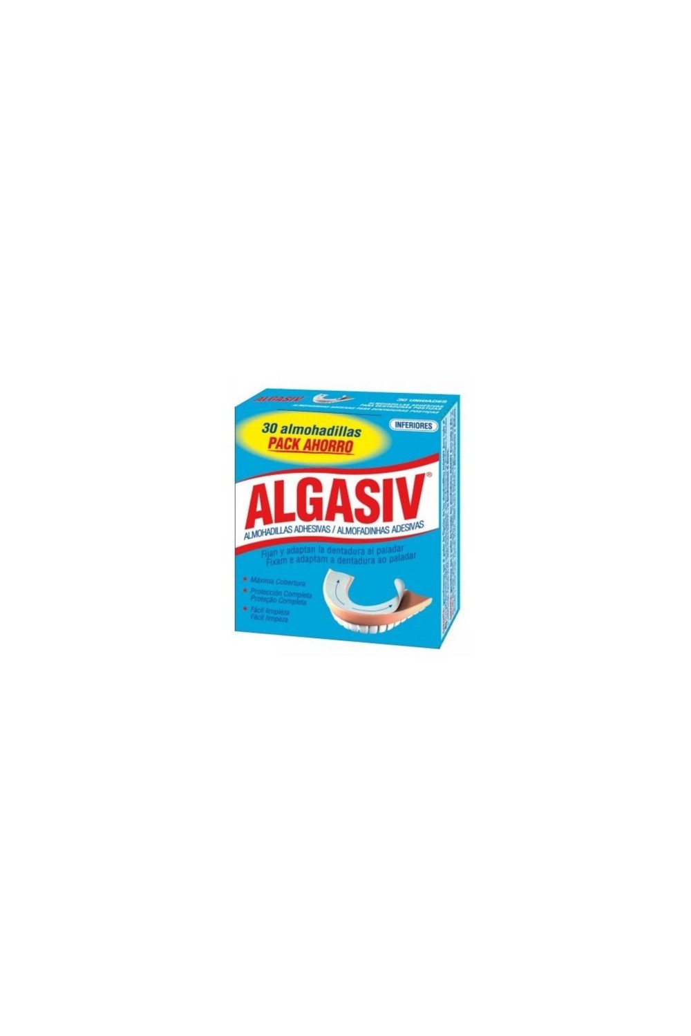 Algasiv Denture Fixative Seals Down 30 Units