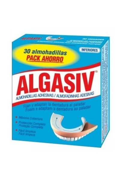 Algasiv Denture Fixative Seals Down 30 Units