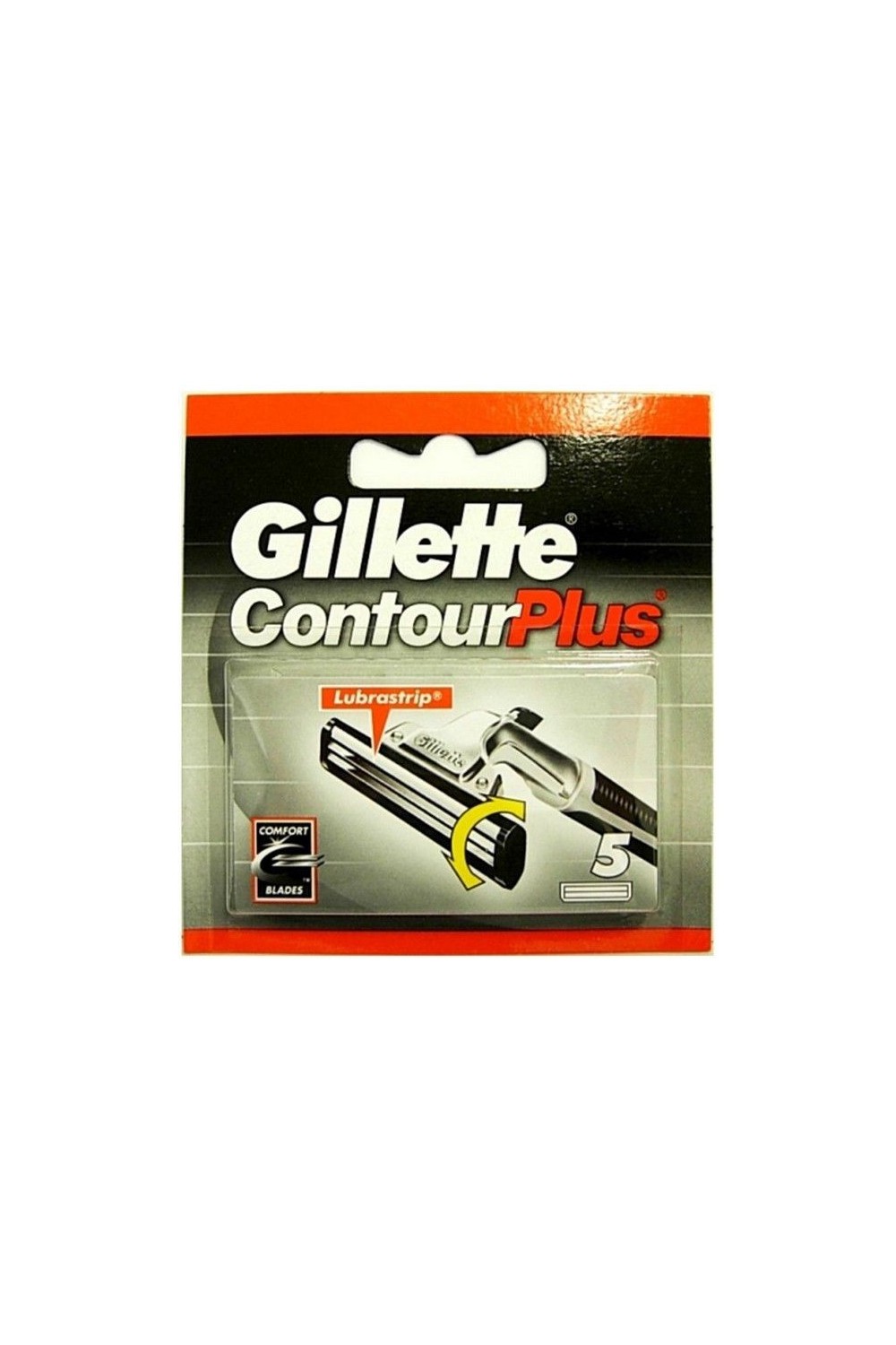 Gillette Contour Plus Refill 5 Units