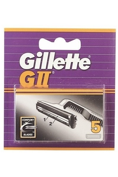 Gillette GII Refill 5 Units