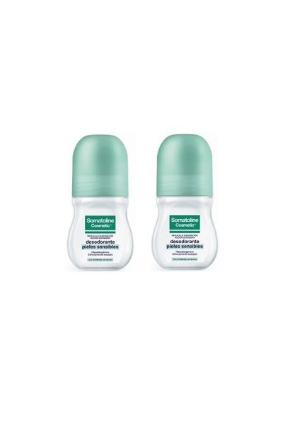 Somatoline Cosmetic Pack Sensitive Skin Deodorants 2X50ml