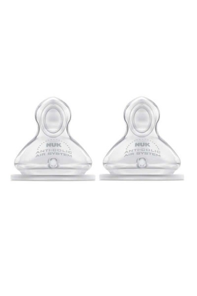 Nuk First Choice Size 2 Silicone Teat 2 Units