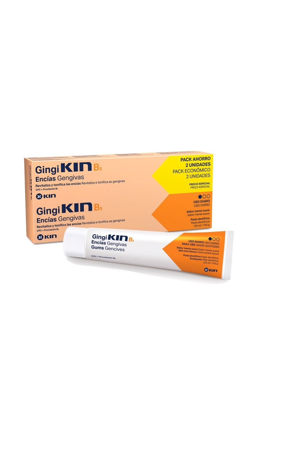 Gingi Kin Plus Toothpaste 2x125ml