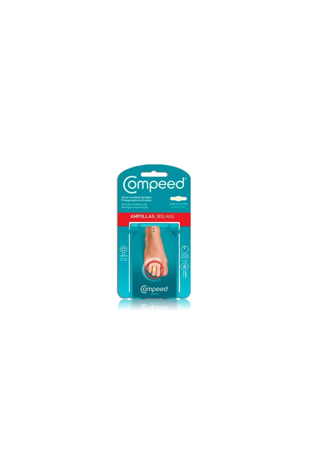 Compeed Blisters On Toes Plasters 8 Units