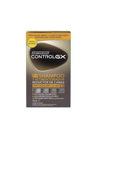 Just for Men Control Gx Grey Hair Reducing Shampoo & Conditioner 118ml