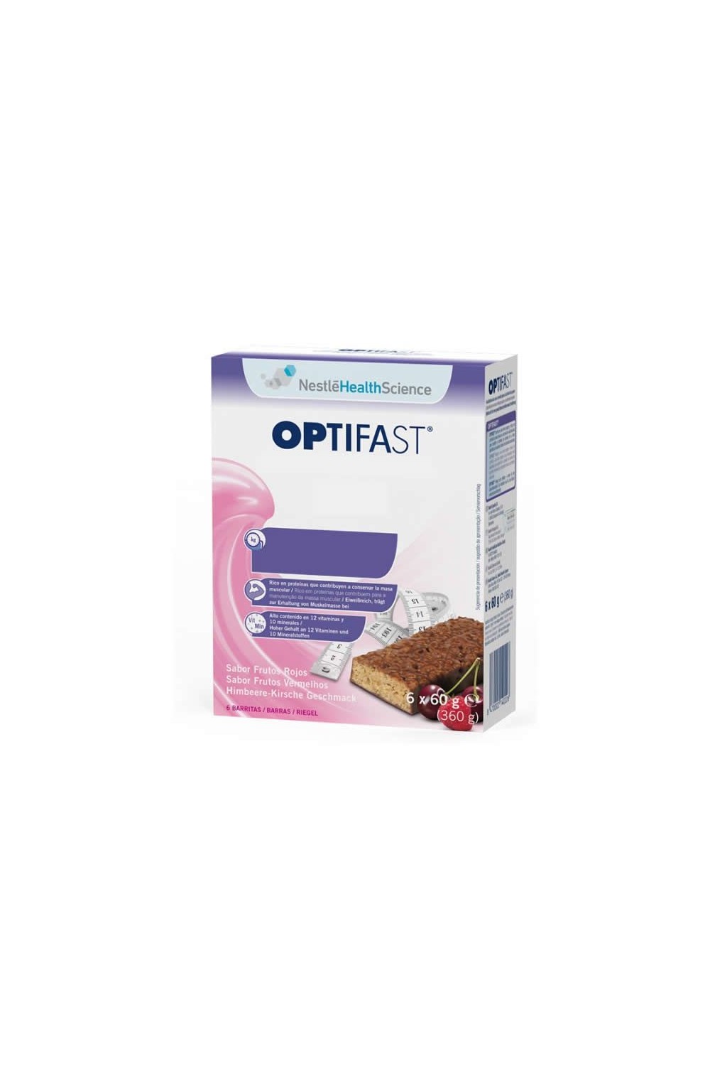 Optifast Sabor frutos Rojos 6 Barritas